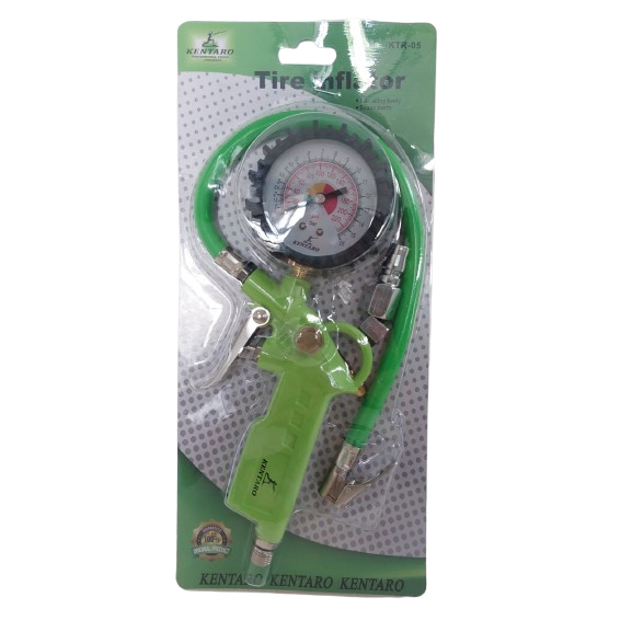 Disc Kentaro Tire Tyre Inflator Alat Isi Pengisi Angin Pengukur Tekanan Ban Kentaro
