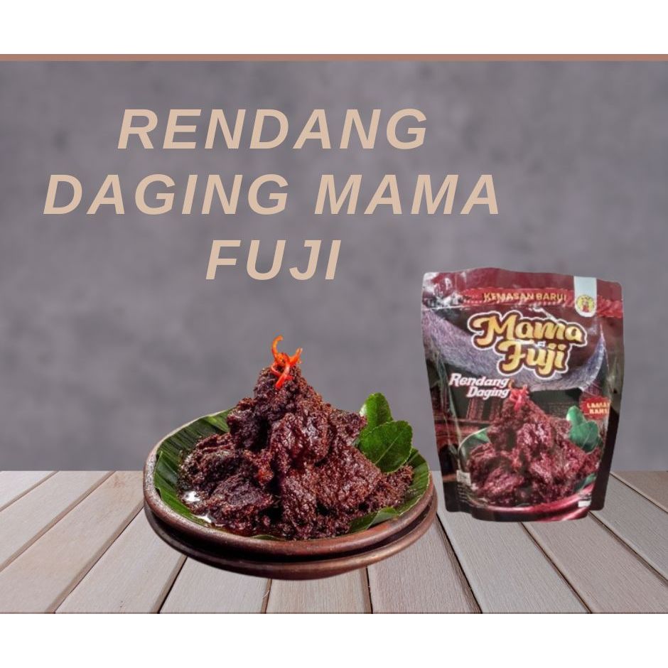 

Rendang Padang Asli 350gr Mamafuji (Mini Size) terbaru paling laris 2024 / termurah