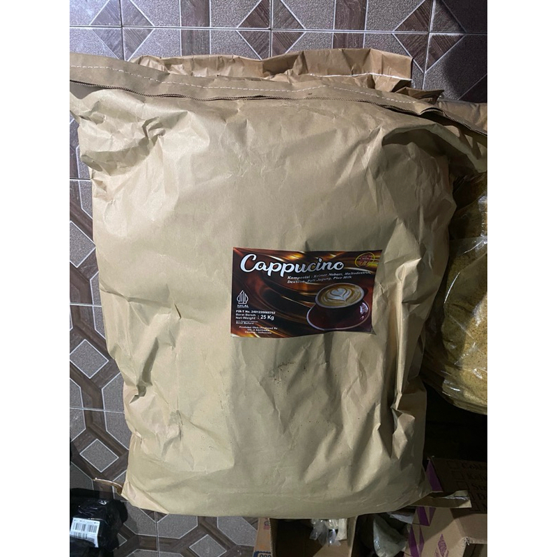 

BUBUK CAPPUCINO 1 BAL 25KG UNTUK JUALAN CAPPUCINO CINCAU