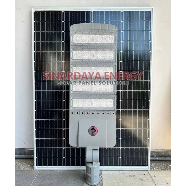 Lampu Tenaga Surya Two in one IC FIN 120WATT include solar panel 200WP - Panel Terspisah