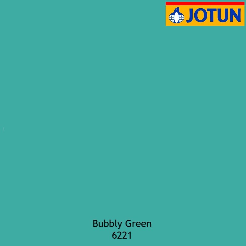 CAT TEMBOK INTERIOR DAN EKSTERIOR JOTUN - BUBBLY GREEN/6221