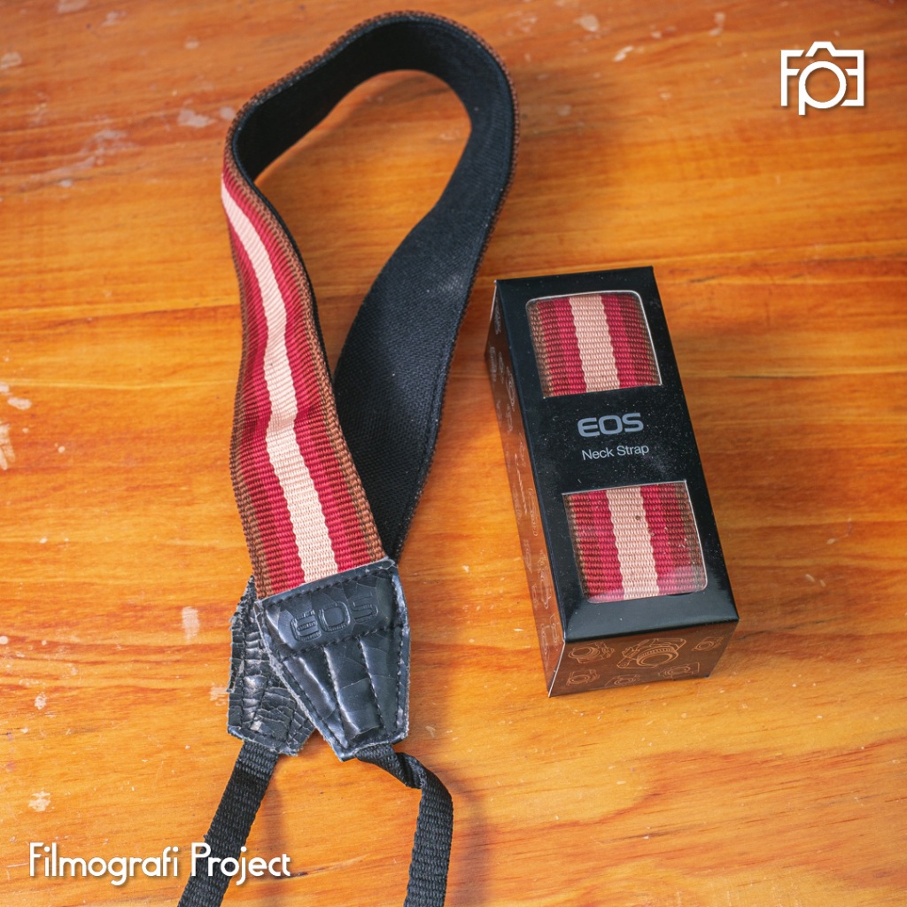 Canon EOS Vintage Strap | Original - Neckstrap for DSLR Mirrorless Analog Camera Kamera