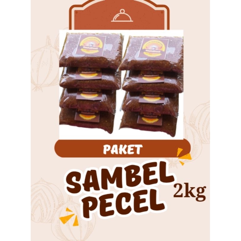 

Sambel Pecel 2Kg [Bisa COD] Bumbu Pecel Tanpa bahan pengawet