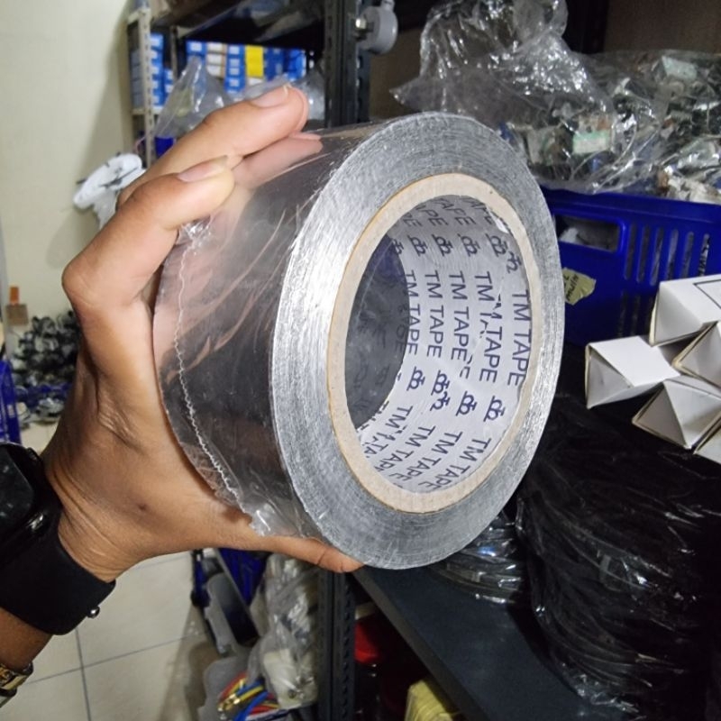 LAKBAN ALMUNIUM FOIL TAPE TAHAN PANAS & AIR