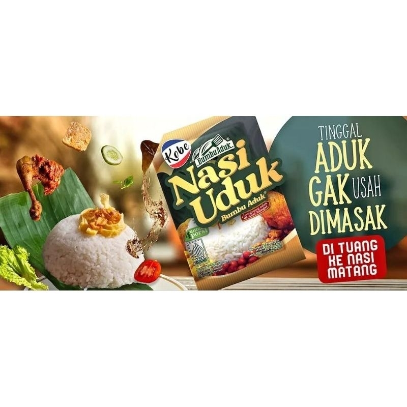 

[ ECER ] Bumbu Nasi Uduk Instan Kobe 15gr