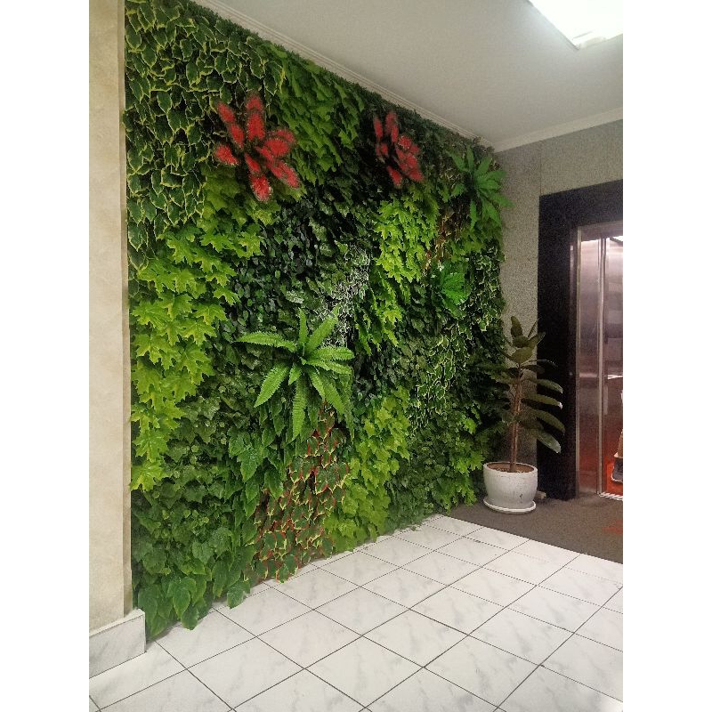 pembuatan Vertical Garden Artificial