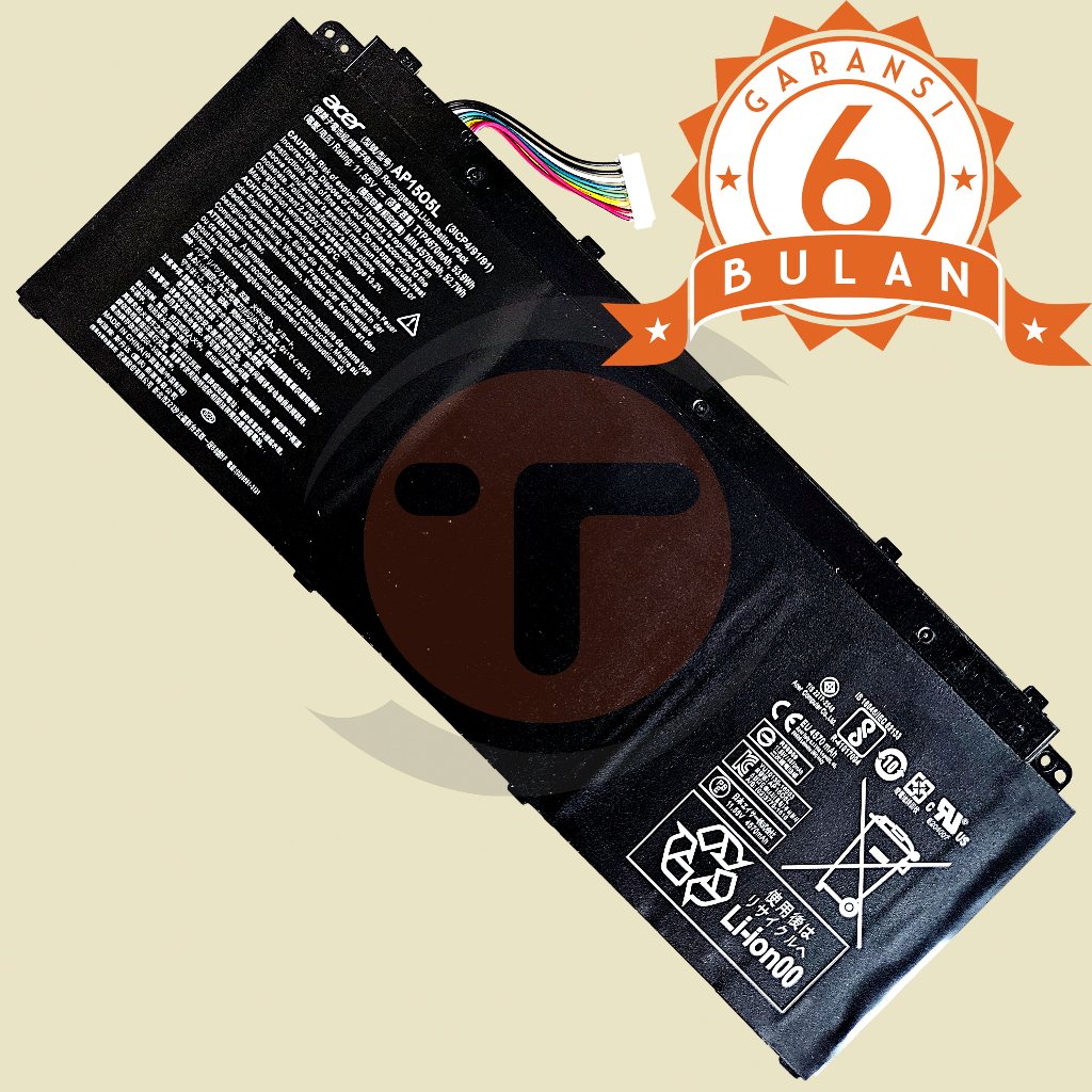 Baterai Acer Aspire S13 S5-371 S5-371T S5-371-52JR Spin 5 SP513 SP513-52N Spin 5 Pro SP513-52NP Acer