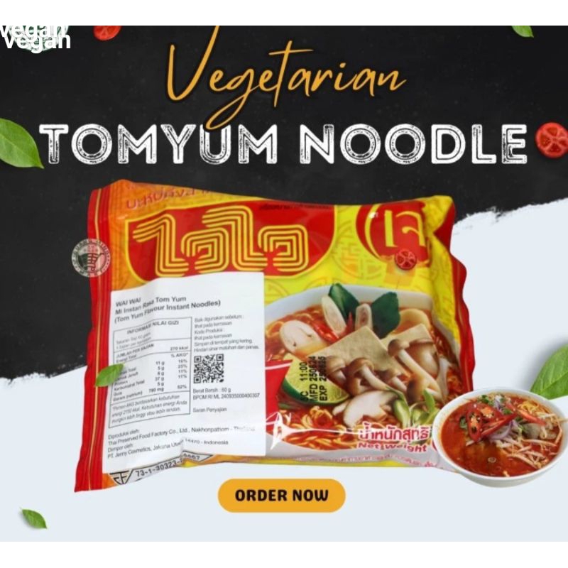 

Wai Wai Mie Instan Rasa Tom Yum Nooodle Instan Rasa Tom Yum