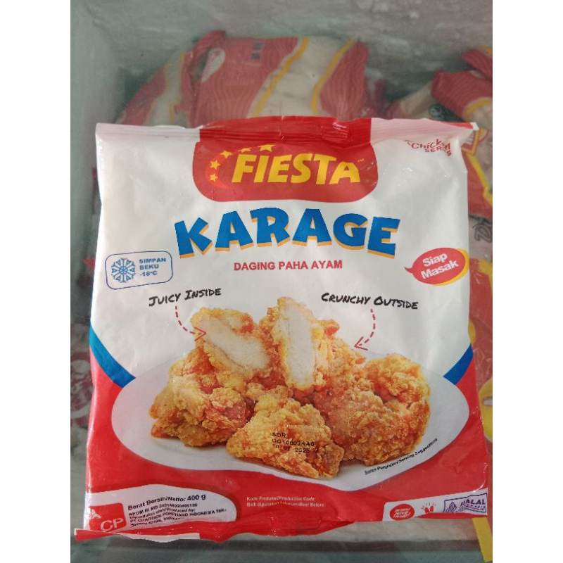 

karage fiesta (daging paha ayam)