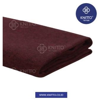 KAIN CVC SIRO CHAMELEON 30S MERAH HATI + RIB (BAHAN KAOS)