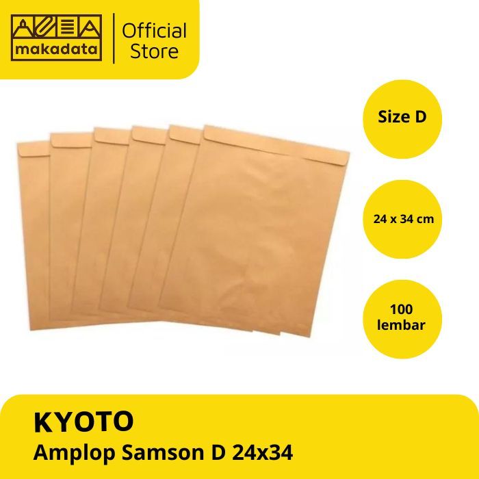 

AMPLOP COKLAT SAMSON KYOTO D (1 PAK) MURAH