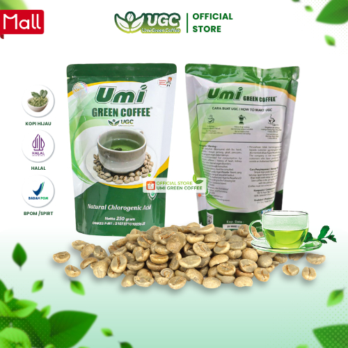 UGC Umi Green Coffee Pelangsing Ori Kopi Hijau Isi 250 gram 1 Pcs