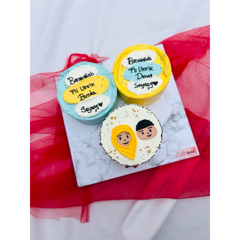 

Mini Birthday Cake 3 in 1 free filling chococrunchy