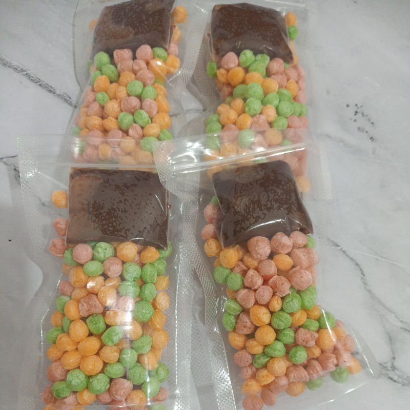 

PROMO 4 BUNGKUS NYAM NYAM COKLAT KRISPY / DALAM KEMASAN SACHET AMAN SANGAT