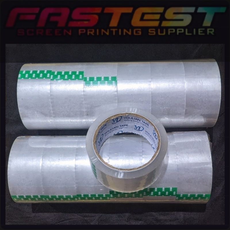

isolasi lakban kuat tidak mudah putus | Lakban bening rekat kuat | untuk paking | 45mm x 90 yard | kualitas bagus murah isolasi plester