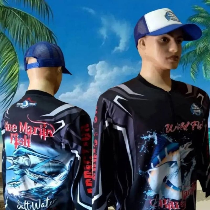 {100%original} Jersey mancing mania lengan panjang bahan ORI dry fit benzema