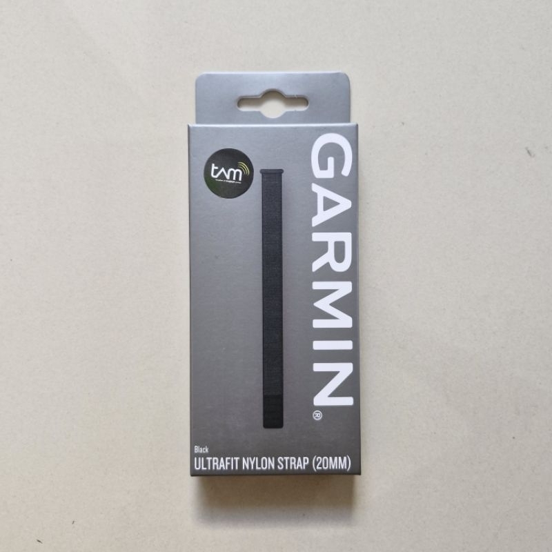 Garmin Ultrafit Nylon Strap 20mm Black