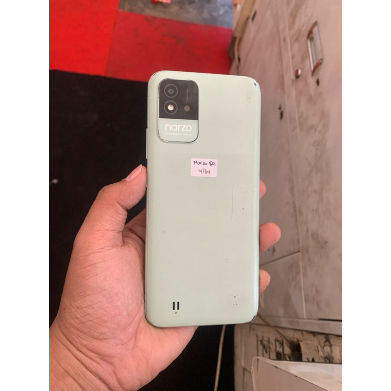 (Second) Realme Narzo 50i ram 4/64 Hp Cas Nominus