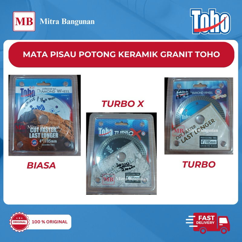 MATA PISAU GERINDA POTONG KERAMIK GRANIT TOHO
