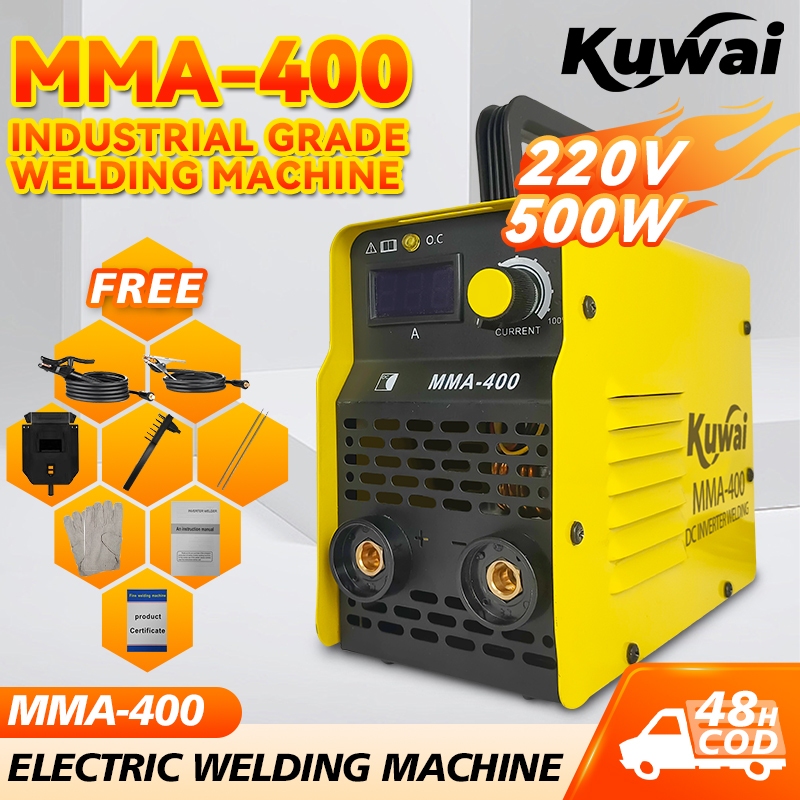 KUWAI Mesin Las MMA-400 Portable IGBT Inverter Welding  Inverter mesin las listrik