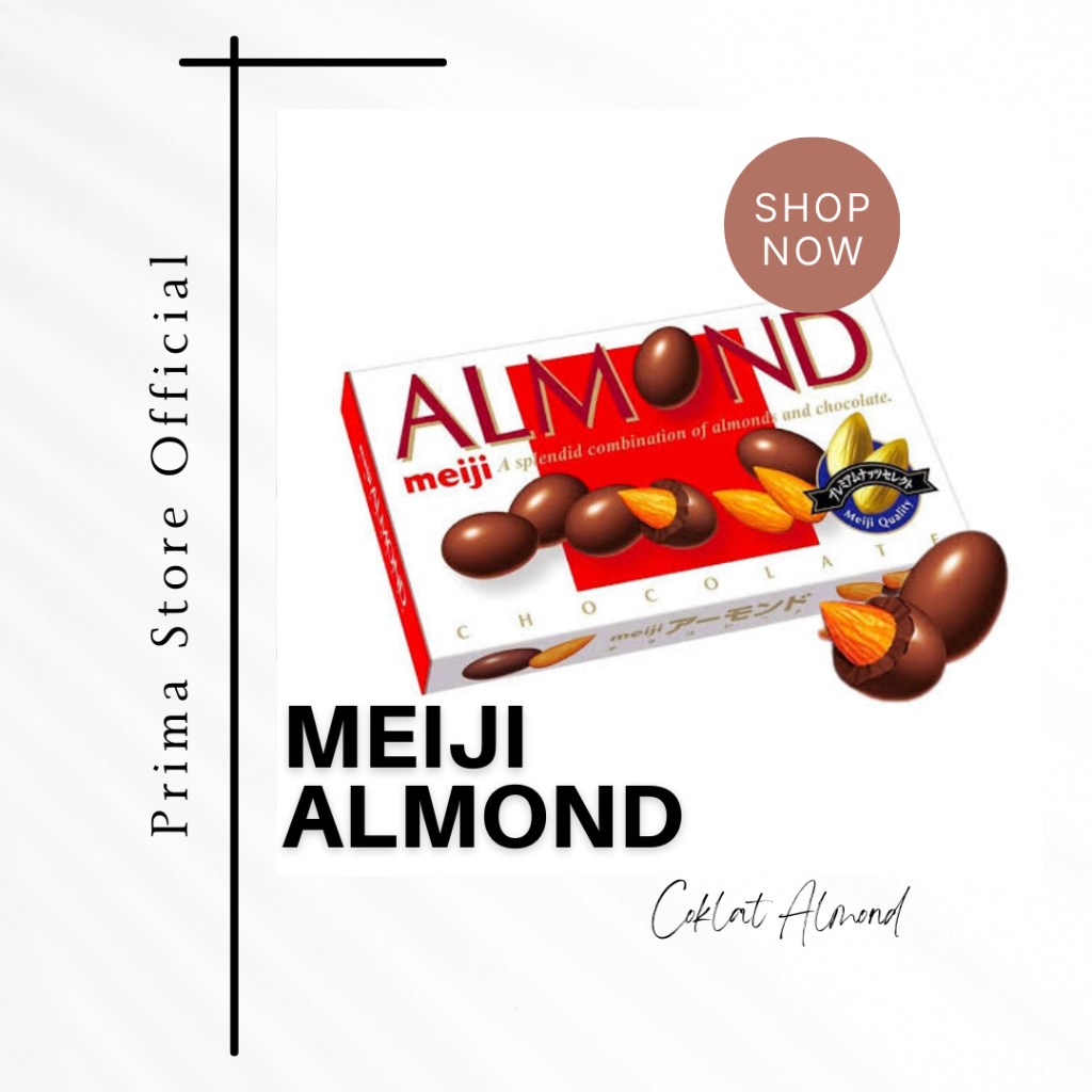 

￼Meiji Almond Cokelat Original Jepang