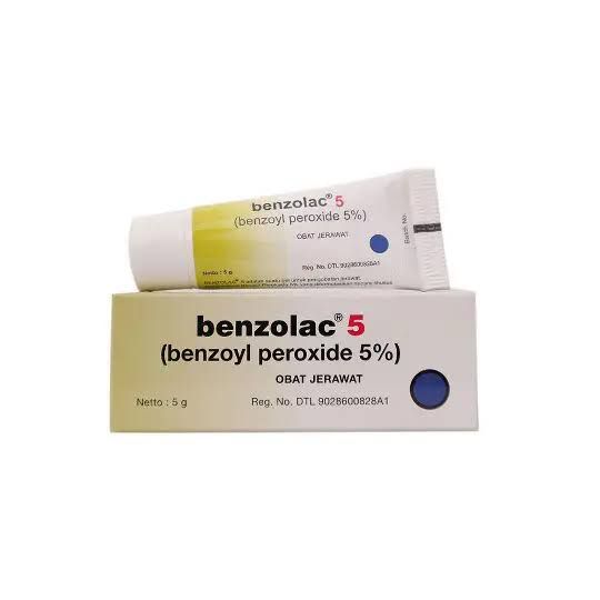 BENZOLAC 5 GR ORI KEMASAN TUBE