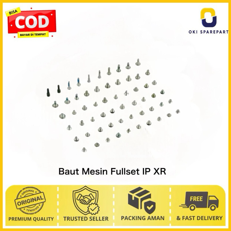 Baut Mesin Fullset IPHONE XR