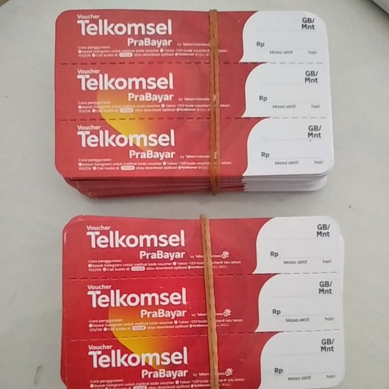 VOUCHER KOSONG TELKOMSEL DKI & JABAR
