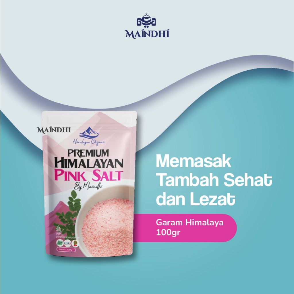 

Garam Himalaya Original 100gr Himalayan Salt Organic Garem Sehat Natural By Maindhistore