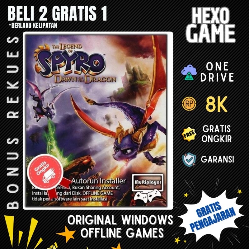 The Legend of Spyro : Dawn of the Dragon - PC  Game  - LINK DOWNLOAD - GAME LAPTOP - GAME KOMPUTER