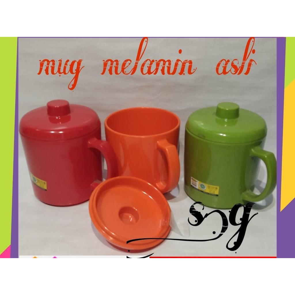 MUG melamin 600 ML GOLDEN DRAGON / Mug melamin B0204 GOLDEN DRAGON / GELAS GAGANG BESAR TUTUP 600 ML