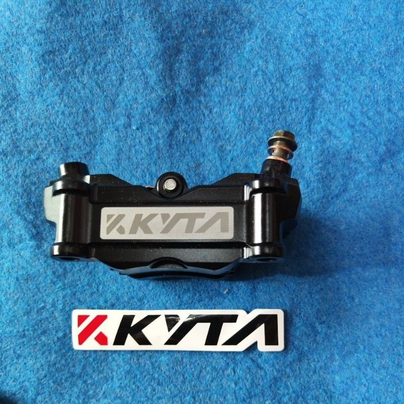 kaliper ktc kytaco logo baru K KYTA pith 100monoblok plus breket cnc 4p besar BA07 buat nmax old new