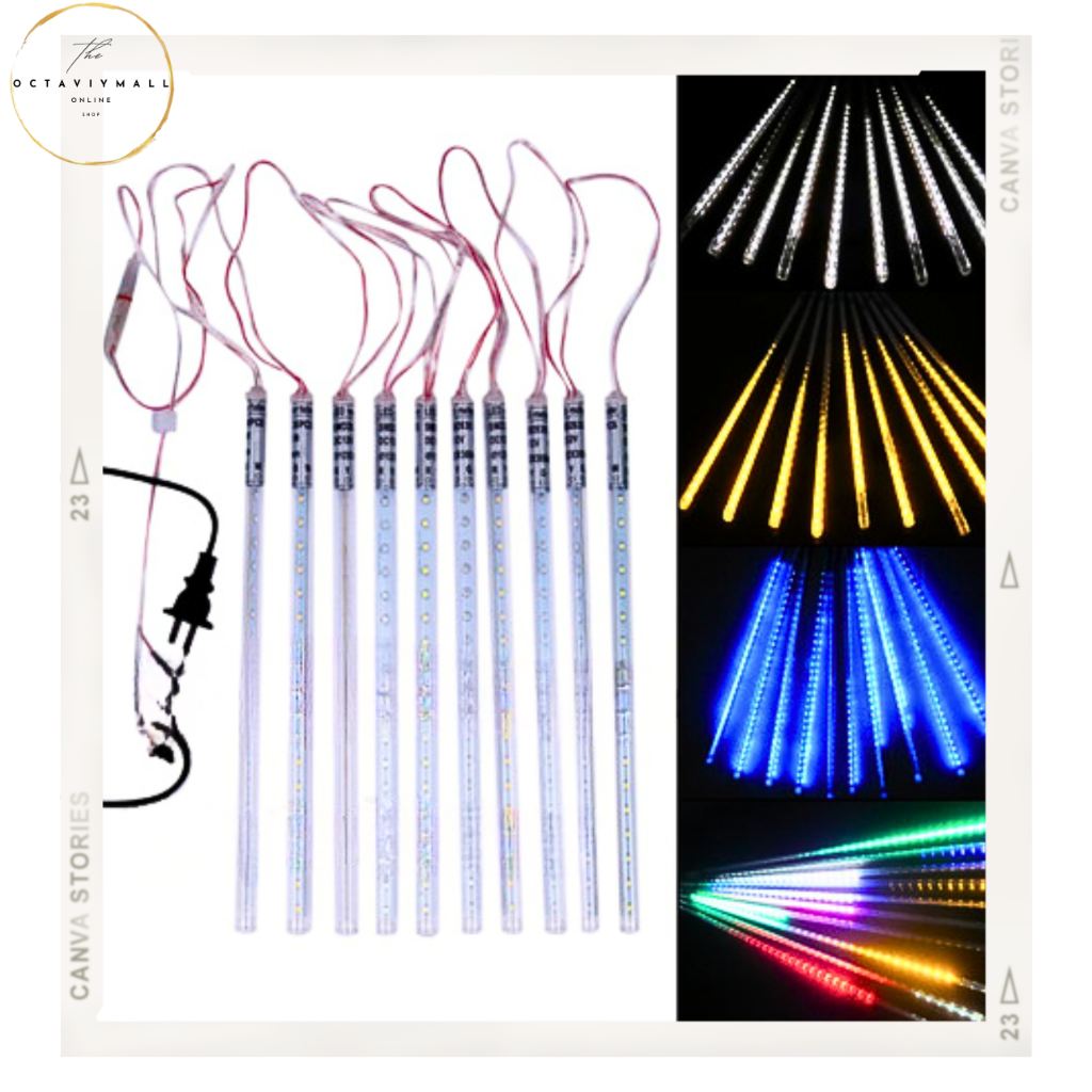 MALL Lampu Led tetes / Lampu Led Hujan / Led lidi / Led Meteor Rgb / lampu layangan RGB running