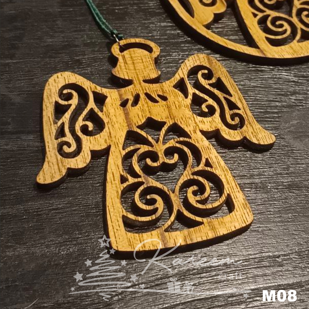 Hiasan Gantungan Pohon Natal Malaikat M08