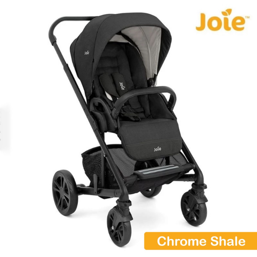 Joie Chrome Shale Baby Stroller Kereta Dorong Anak Bayi Balita Foldable Lipat Hadap Depan Belakang