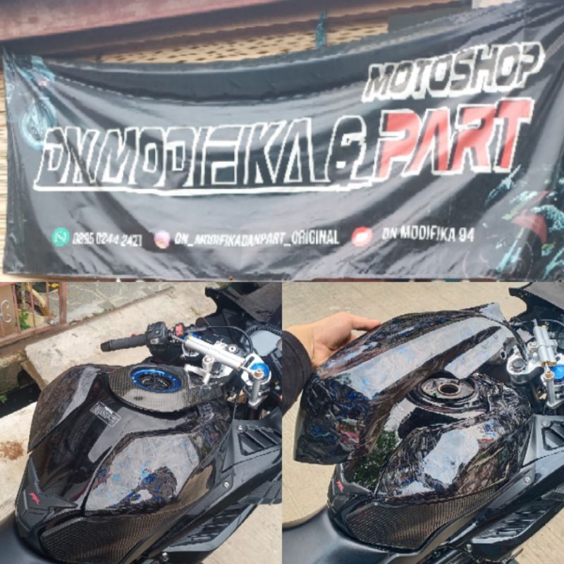 Cover Tangki karbon kevlar forged Honda CBR250RR Cover Tank CBR 250RR carbon Forged