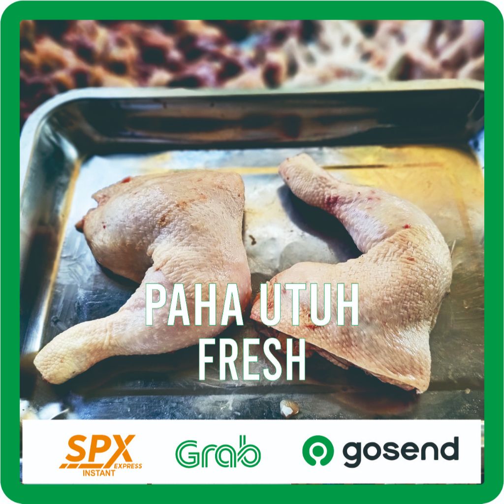

PAHA AYAM UTUH SEGAR PISTOL 1KG DAN SETENGAH KILO FRESH
