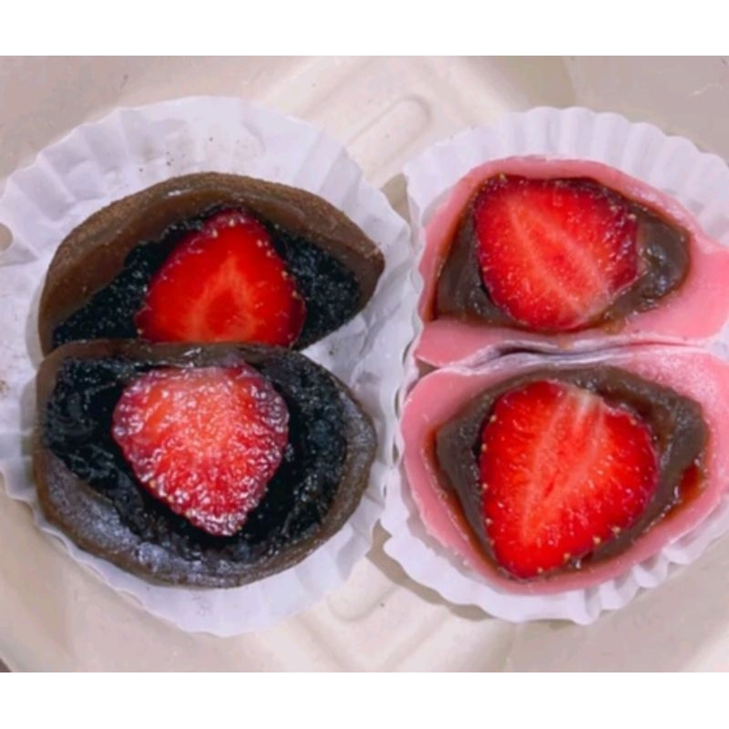 

Mochi Ichigo daifuku 1pcs redbean/coklat/matcha