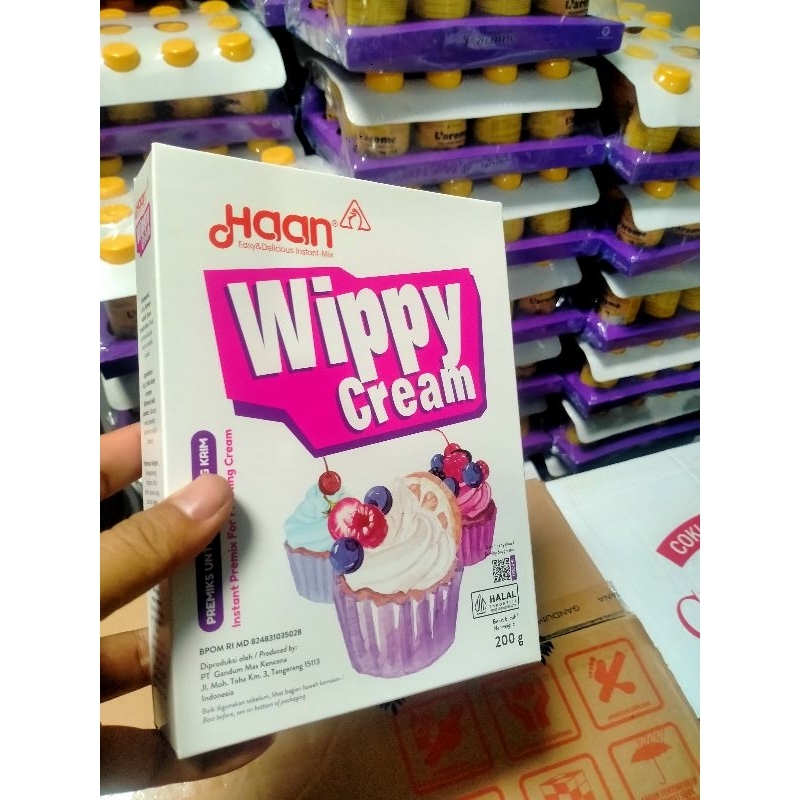 

whipy cream haan 200gr
