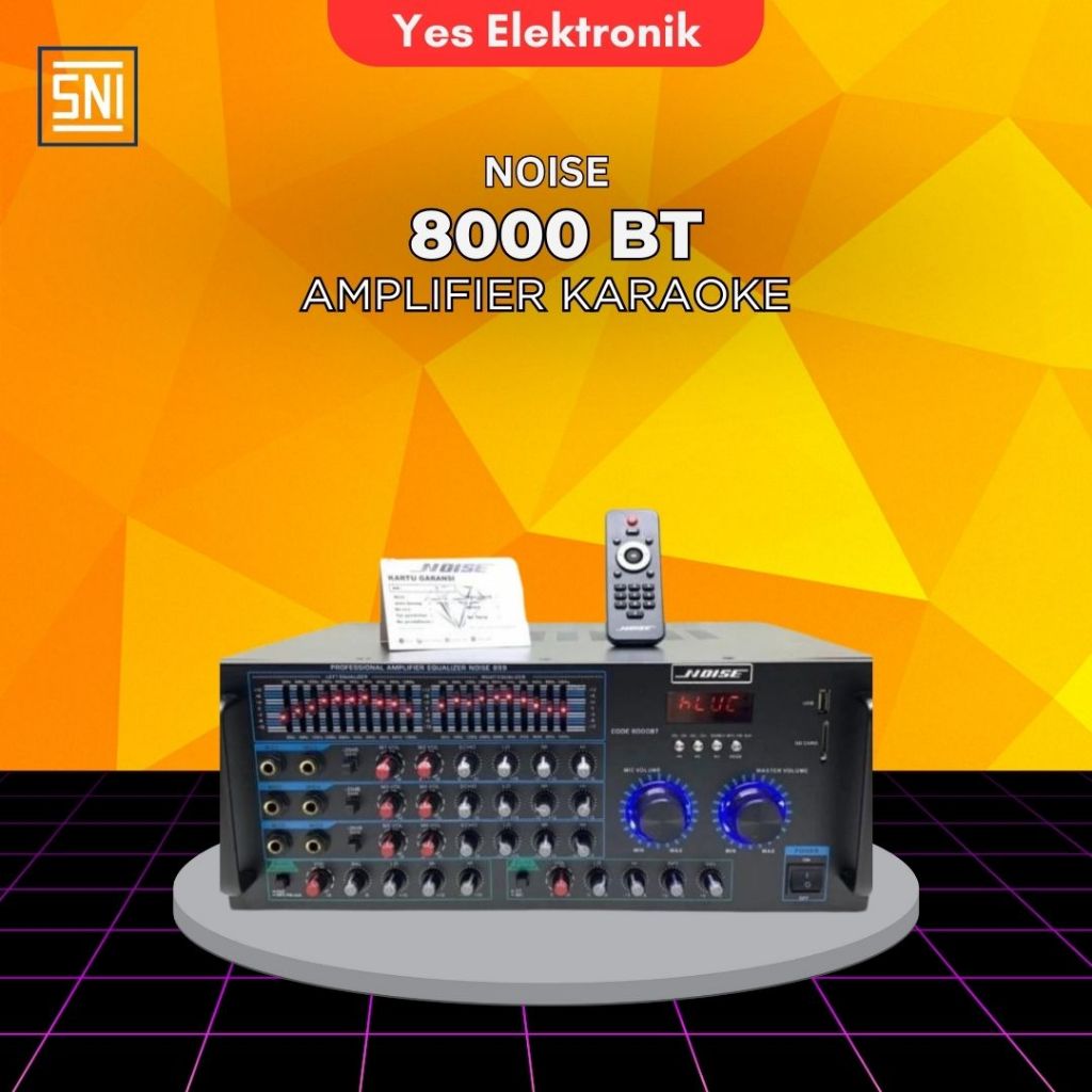 POWER AMPLIFIER NOISE 8000 BT / 8000BT ORIGINAL NOISE