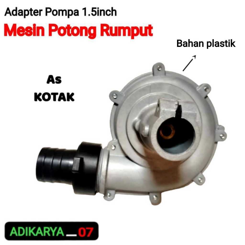 Banikko76 Adapter Pompa Air Mesin Potong Rumput Pompa Air Mesin Potong Rumput Matsukawa 1.5 Inch As