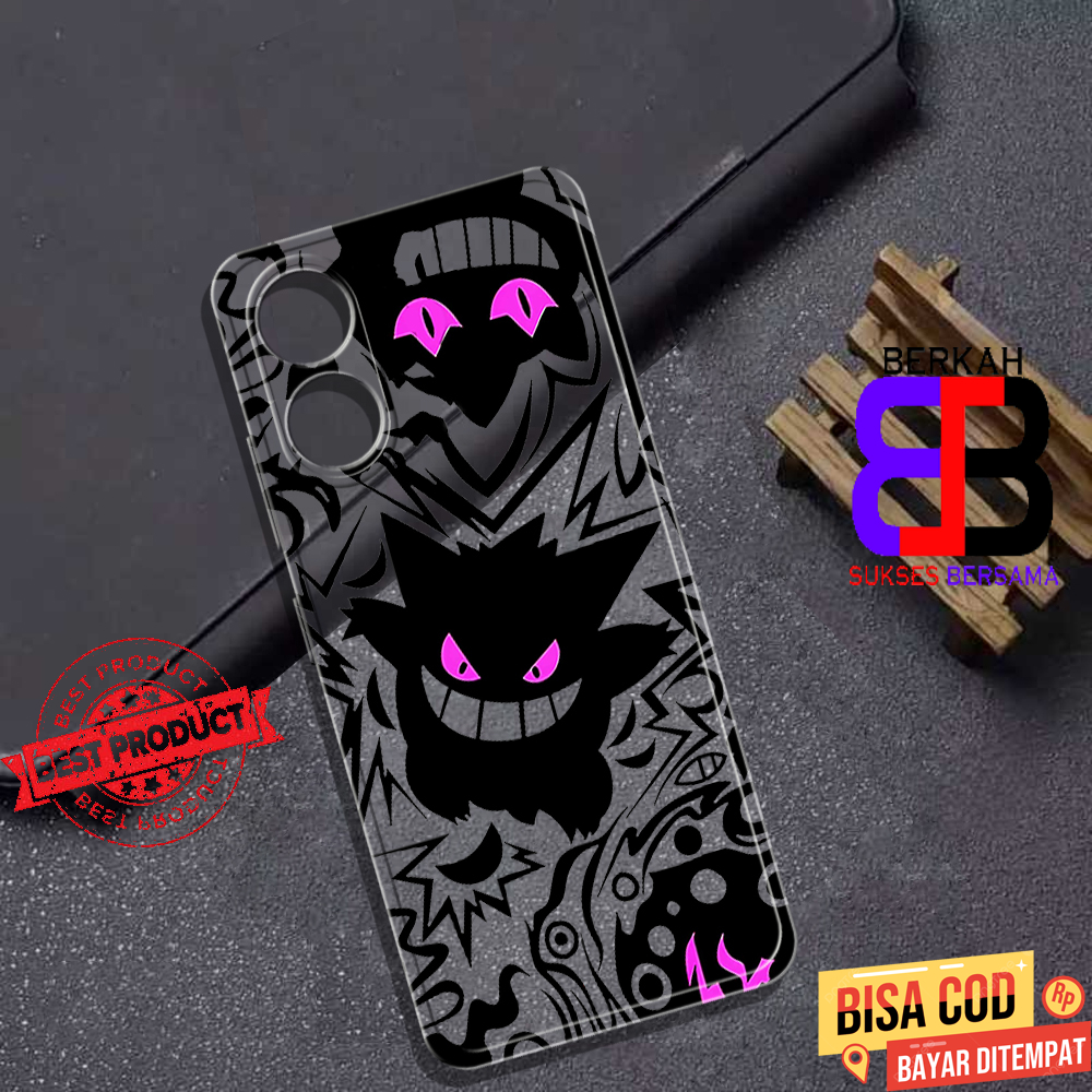 Soft Case Clear Opoo A17 - Casing Oppo A98 Terbaru Berkah Sukses [ GENGAR ] Silikon Hp Oppo A18 - Ca