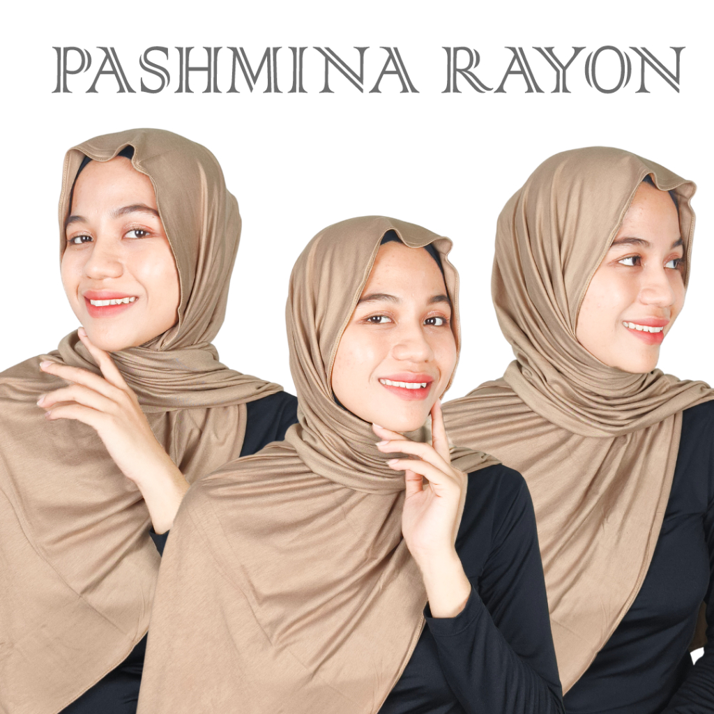 Hijab Pashmina Kasual Soft Premium - Bahan Rayon Super | Adem Nyaman dan Elegant