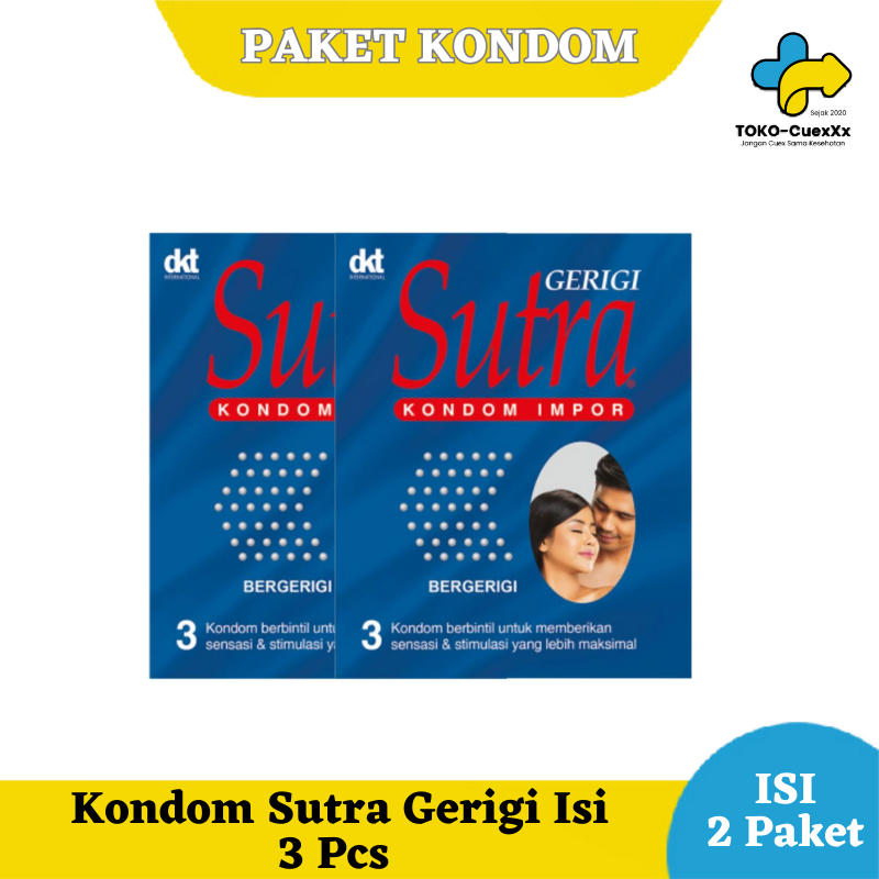 BUY 1 Get 1 Free Kondom Sutra Gerigi - 3 Pcs