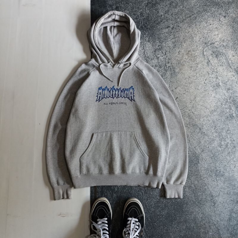 ACOVER FLAME HOODIE GREY