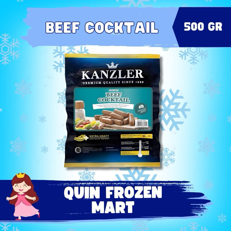 

KANZLER BEEF COOKTAIL 500 GR
