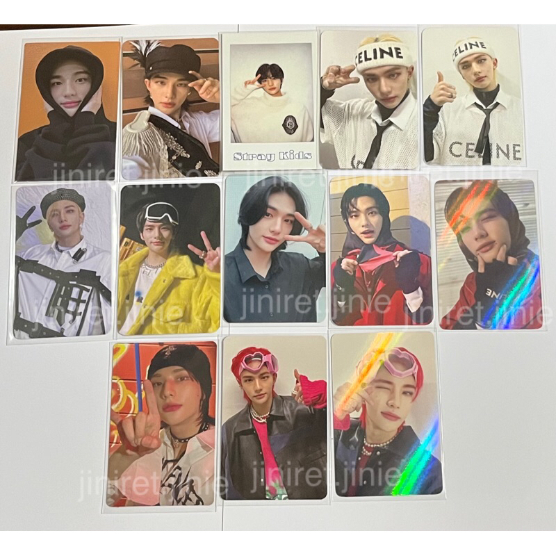 Photocard PC Hyunjin Stray Kids mmt jewel ds orange withdrama makestar subk appmus in life double si