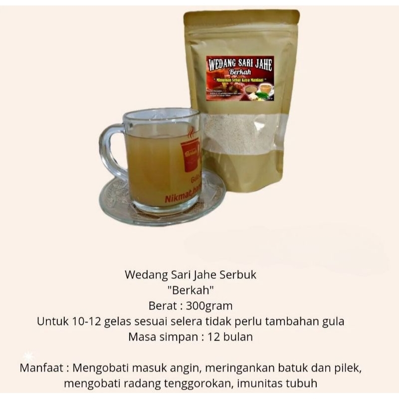 

Sari Jahe Serbuk Wedang