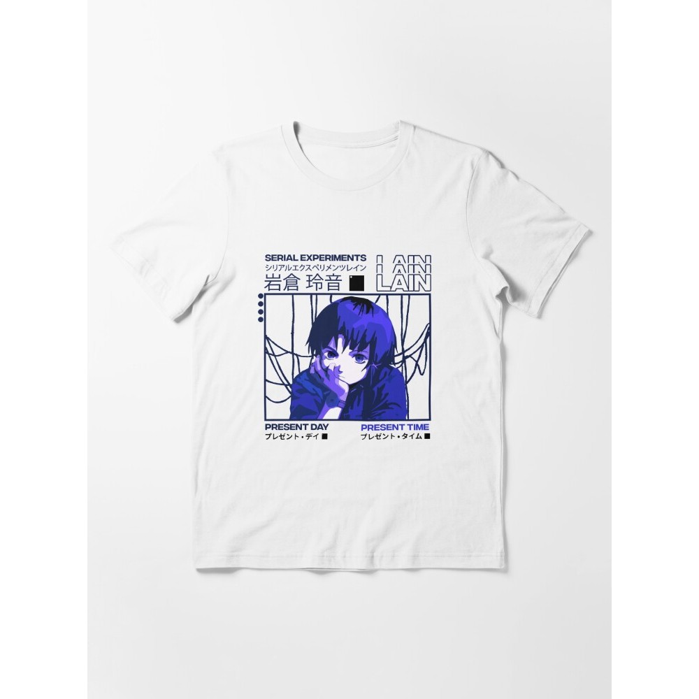 Kaos Polos Kaos Anime Serial Experiments Lain T Shirt