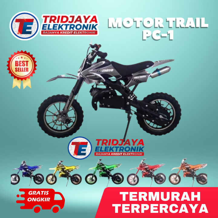 Motor Trail Anak PC-01 Termurah Motor Mini Anak Bensin